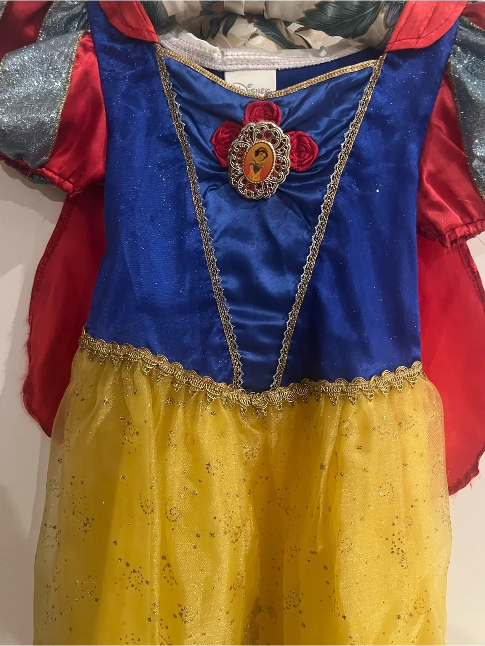 Disney Snow White Costume Dress - Blue, Red & Yellow